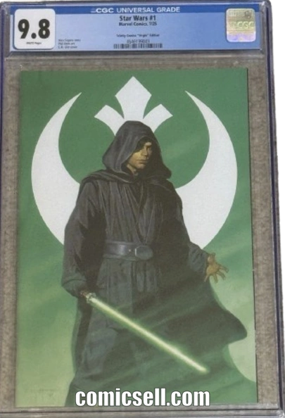 Star Wars (2025) #1 #1 Trinity Comics SDCC 2025 Erik M. Gist Virgin Variant CGC Graded