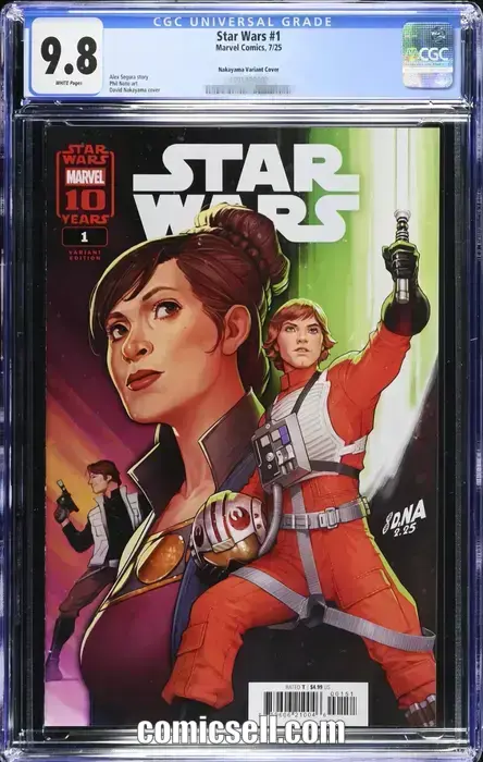 Star Wars (2025) #1 #1 David Nakayama Variant CGC Graded