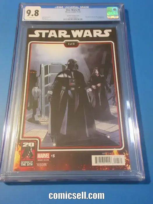 Star Wars (2025) #5 #5 Chris Sprouse Revenge of the Sith 20th Anniversary Variant CGC Graded