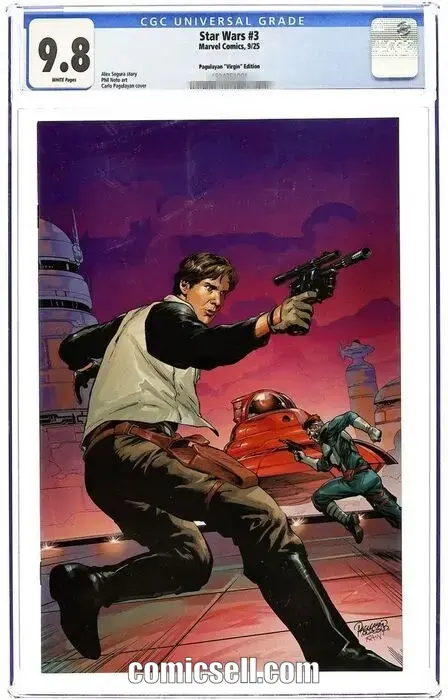 Star Wars (2025) #3 #3 1:100 Carlo Pagulayan Virgin Variant CGC Graded