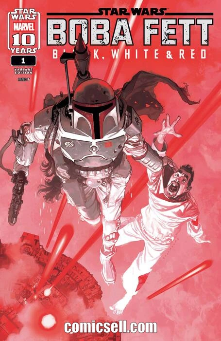 Star Wars: Boba Fett – Black, White & Red #1